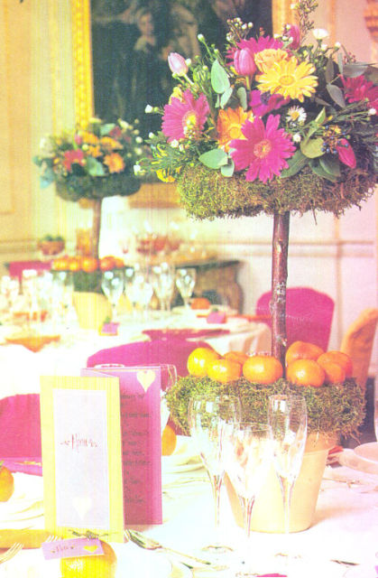 Table centre topiary